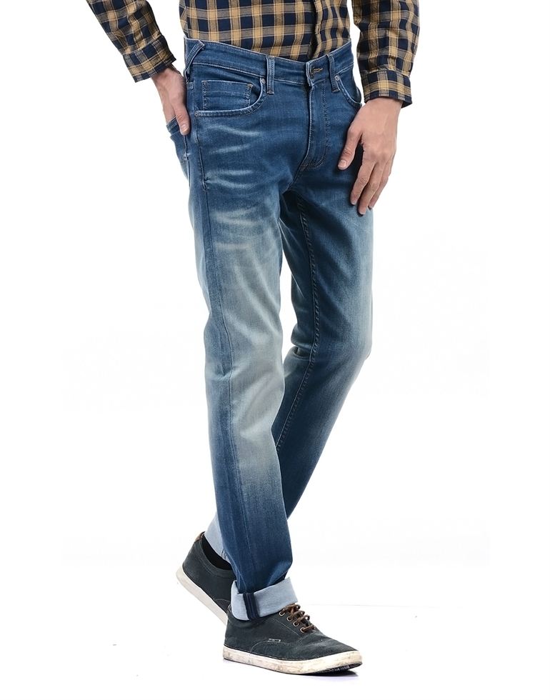 Pepe Jeans London Men Solid Casual Wear Jeans